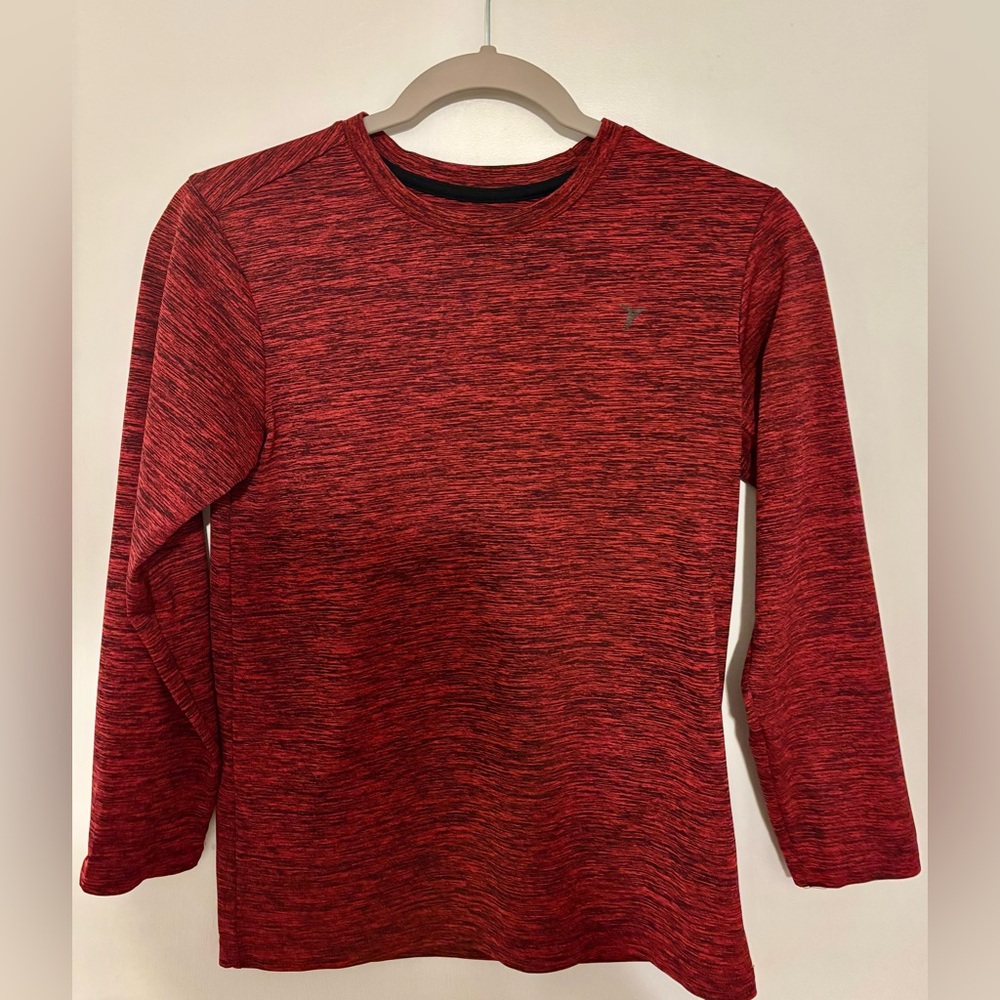Old Navy - Boys Size L (10/12) - Long Sleeve Go-Dry Active T-Shirt